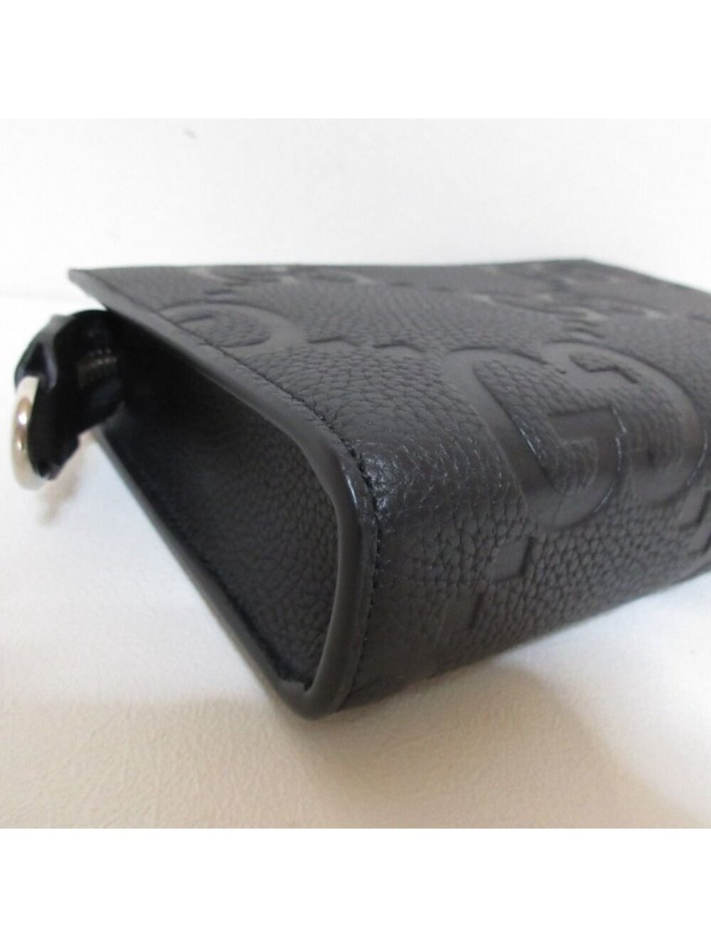 Gucci Jumbo GG Mini Shoulder Bag Black - Picture 6 of 15